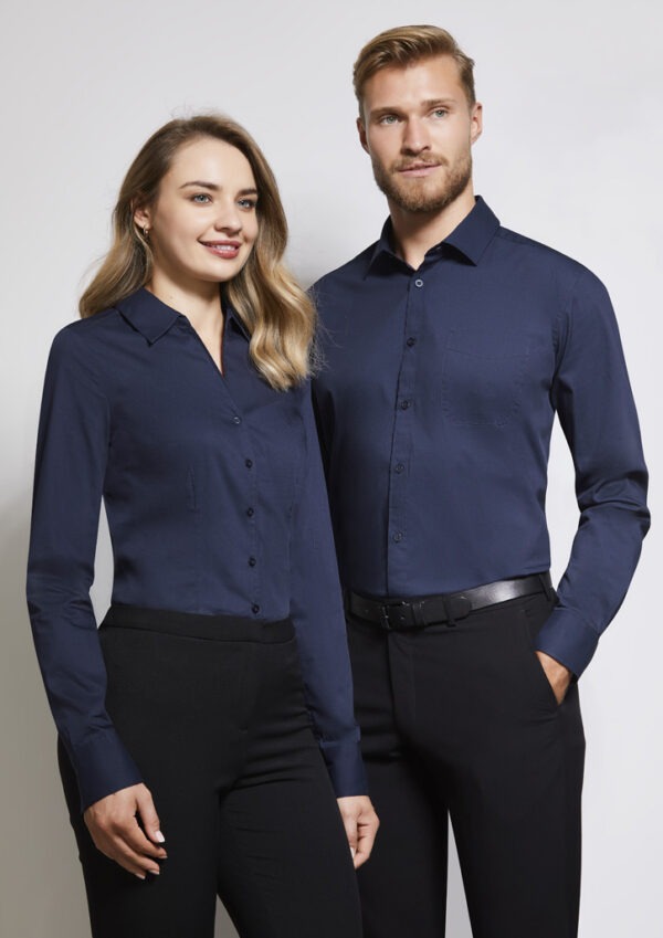 Monaco Long Sleeve Cotton Rich Shirt - Image 2