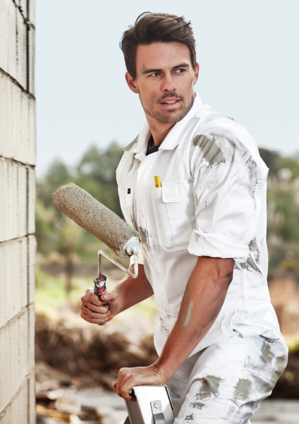 Mens Lightweight Cotton Drill Overall - Image 2