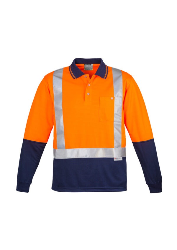 Syzmic Day/Night 2Tone Polo Shoulder Long Sleeve - Image 2