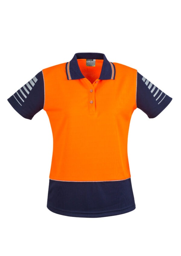 Womens Syzmic Zone Polo Short Sleeve - Image 2