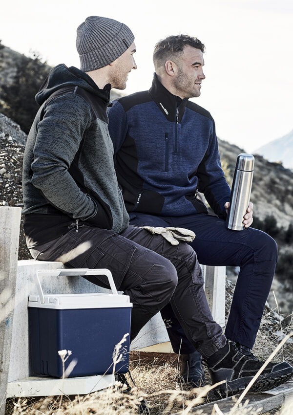 Unisex Streetworx Reinforced 1/4 Zip Pullover - Image 2