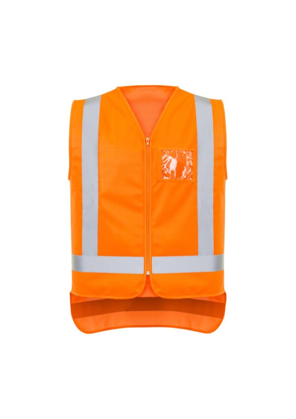 Mens TTMC-W17 Zip X Back Vest - Image 2