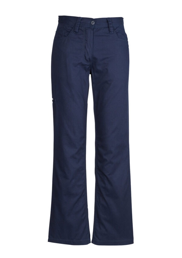 Womens Plain Utility Trade Workwear Pant - Image 2