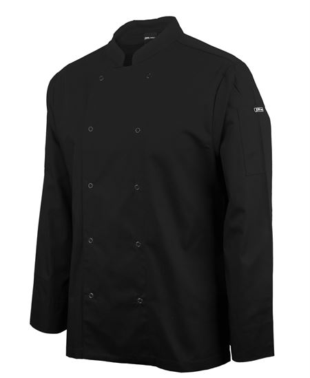 JB's L/S SNAP BUTTON CHEFS JACKET