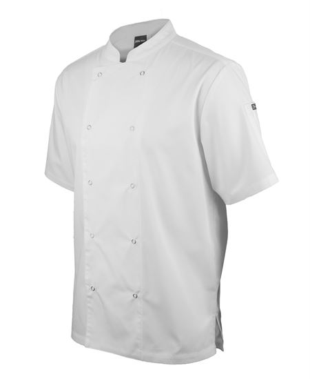 JB's S/S SNAP BUTTON CHEFS JACKET