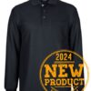 PODIUM L/S WAFFLE POCKET POLO