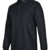 PODIUM L/S WAFFLE POCKET POLO