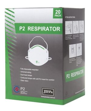 JB's P2 RESPIRATOR (20PC) JB's P2 RESPIRATOR (20PC)