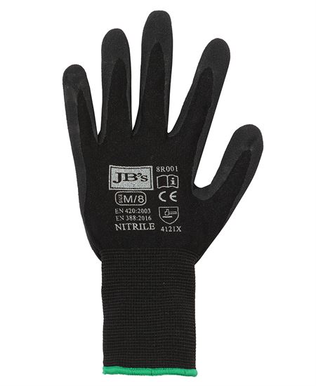 JB's  NITRILE BREATHABLE GLOVE (12 PK)      08