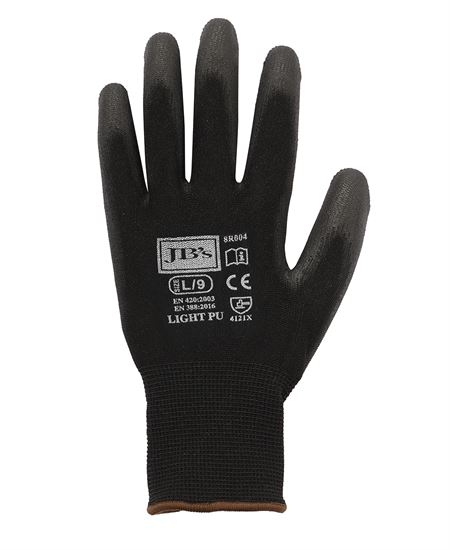 JB's  LIGHT PU BREATHABLE GLOVE (12 PK)      08