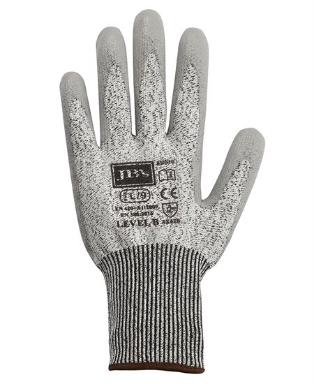 JB's PU BREATHABLE CUT RESIST LEVEL B GLOVE (12 PK