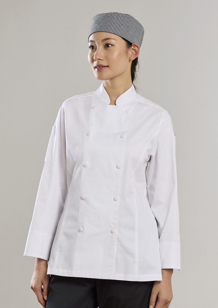 Womens Gusto Long Sleeve Chef Jacket