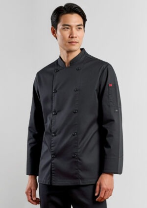 Mens Gusto Long Sleeve Chef Jacket Mens Gusto Long Sleeve Chef Jacket