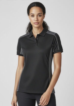 Unisex Grid Short Sleeve Polo Unisex Grid Short Sleeve Polo