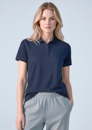Womens Dart Short Sleeve Polo Womens Dart Short Sleeve Polo