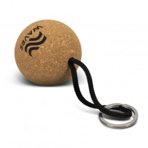 Cork Floating Key Ring - Round Cork Floating Key Ring - Round
