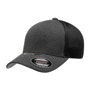 Flexfit Unipanel Trucker Mesh Cap - Dark Grey Flexfit Unipanel Trucker Mesh Cap - Dark Grey