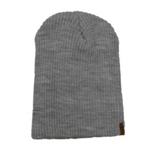 Rib Beanie - Light Grey Rib Beanie - Light Grey
