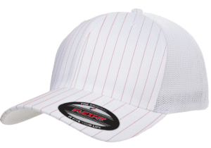 Trucker - Pinstripe - White/Red Trucker - Pinstripe - White/Red