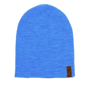 Rib Beanie - Caroline Blue Rib Beanie - Caroline Blue