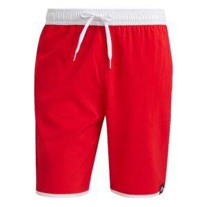 3-Stripes Swim Shorts - Scarlet 3-Stripes Swim Shorts - Scarlet
