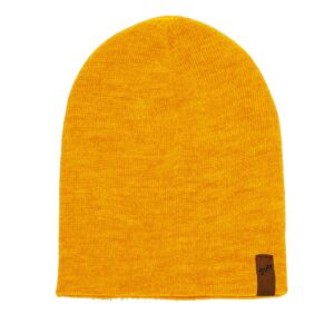 Rib Beanie - Gold Rib Beanie - Gold