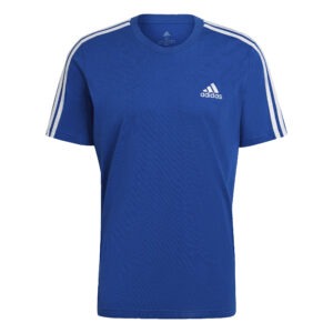 Essentials 3-Stripes Tee - Royal Essentials 3-Stripes Tee - Royal