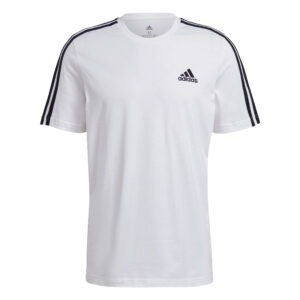 Essentials 3-Stripes Tee - White Essentials 3-Stripes Tee - White
