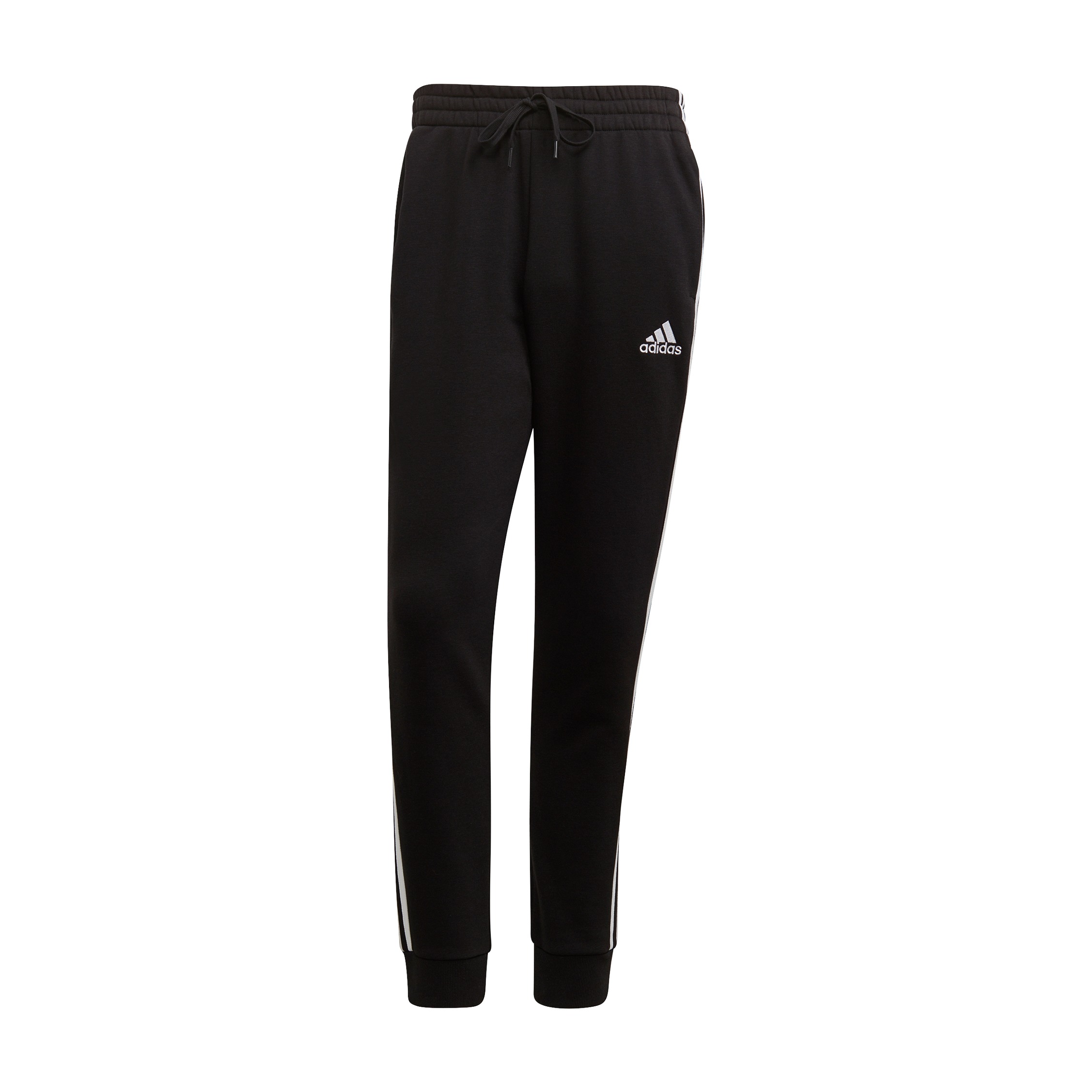 Essentials Fleece Tapered Cuff 3-Stripes Pants