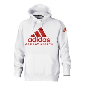 Combat Sports Hoodie - White/Red