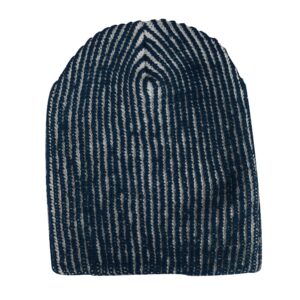 2 Tone Beanie - Navy/White 2 Tone Beanie - Navy/White