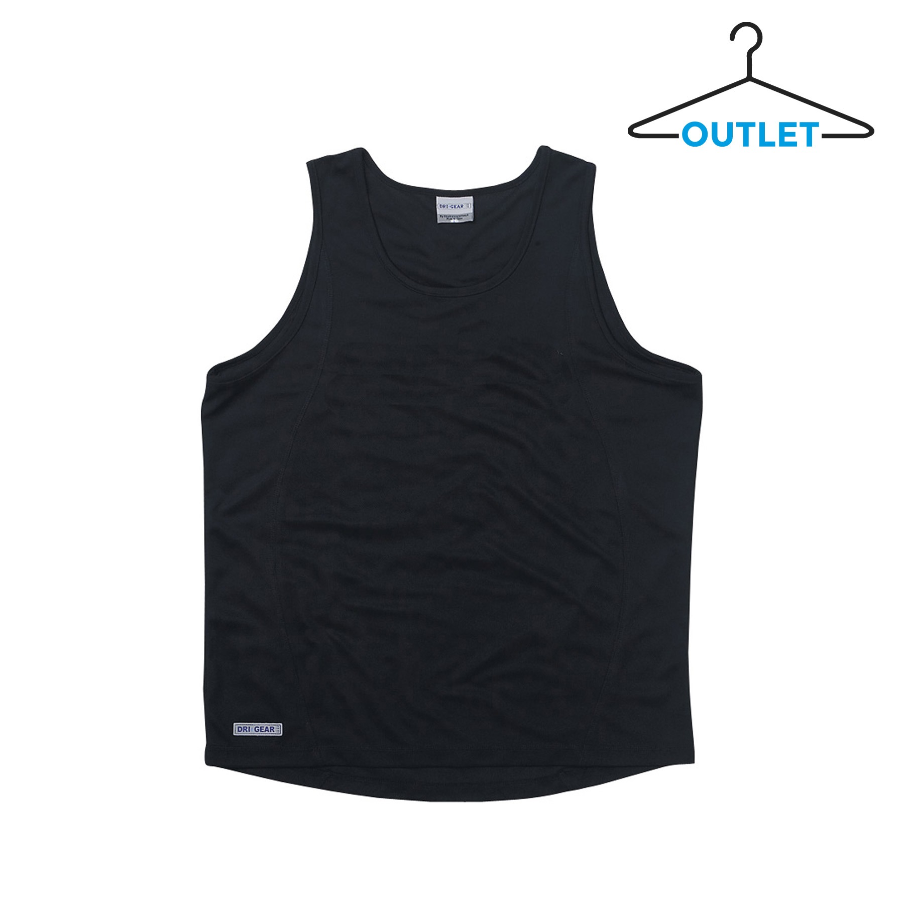 Dri Gear Plain Singlet - Mens