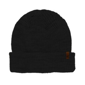 Waffle Beanie - Black Waffle Beanie - Black