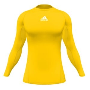 Techfit Longsleeve Compression Top - Yellow Techfit Longsleeve Compression Top - Yellow