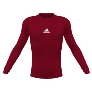 Youth Techfit Longsleeve Compression Top - Burgund Youth Techfit Longsleeve Compression Top - Burgund