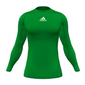Techfit Longsleeve Compression Top - Green Techfit Longsleeve Compression Top - Green