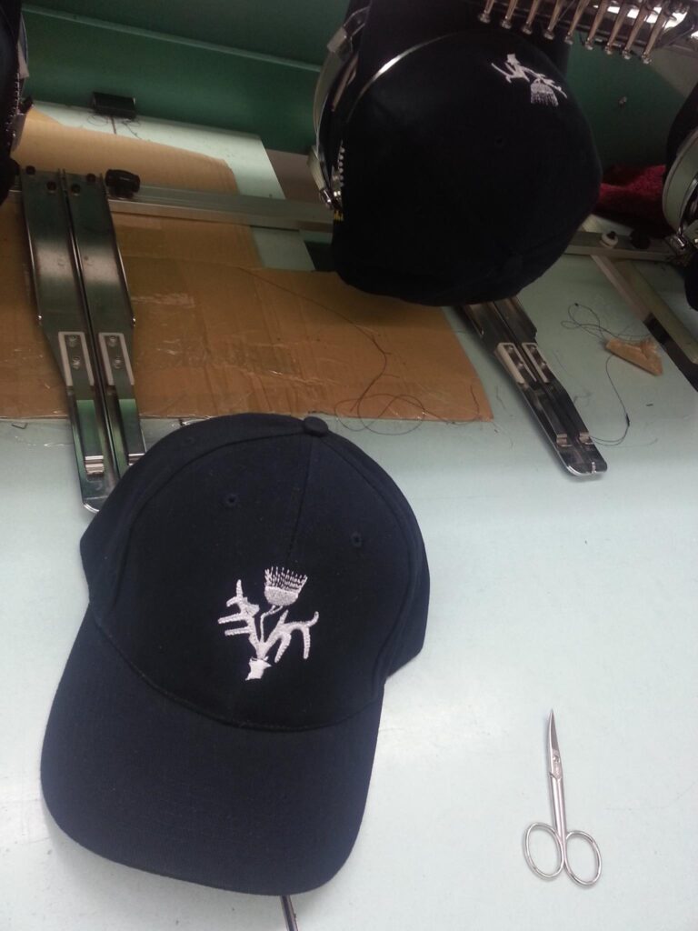 custom embroidered baseball caps for school