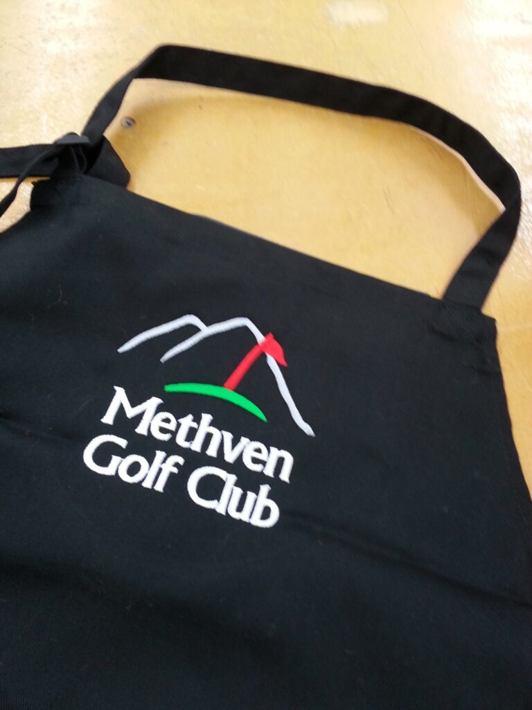custom branded kitchen apron