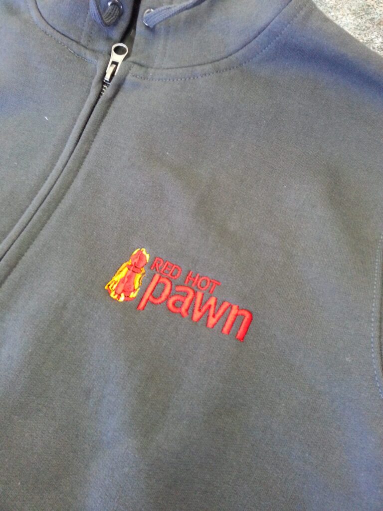 business uniform with custom embroidery 