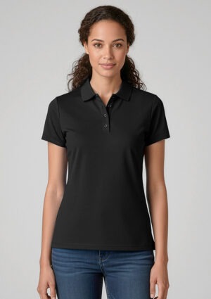 Womens Action Short Sleeve Polo Womens Action Short Sleeve Polo