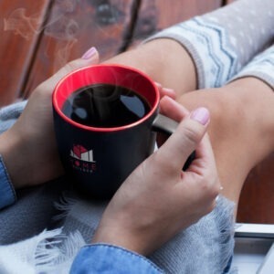 Mocha Coffee Mug - Two Tone Mocha Coffee Mug - Two Tone