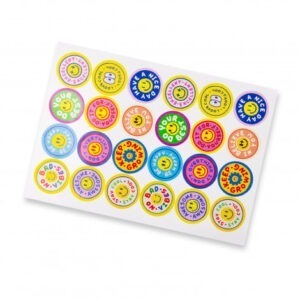 Sticker Sheet 44mm Circle - Gloss Sticker Sheet 44mm Circle - Gloss