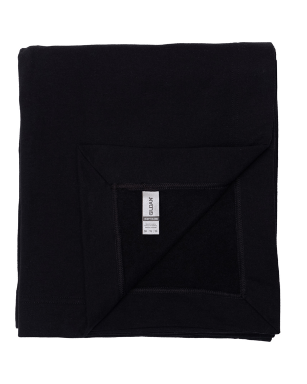 Gildan Heavy Blend Stadium Blanket Black