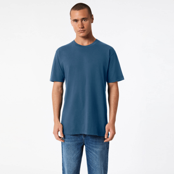 American Apparel Unisex Fine Jersey Short Sleeve T Sea Blue