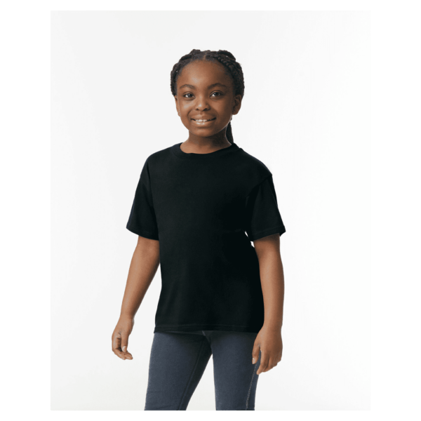 Gildan Youth Softstyle Short Sleeve T-shirt Black