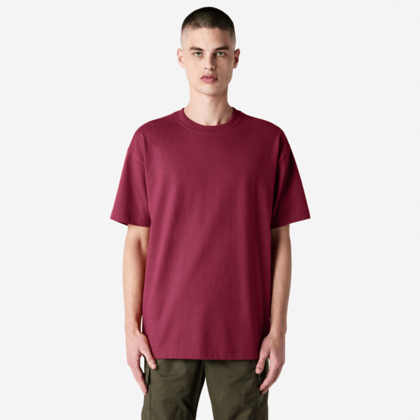 American Apparel Super Heavyweight T-Shirt Burgundy