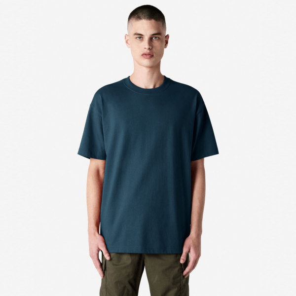 American Apparel Super Heavyweight T-Shirt Sea Blue