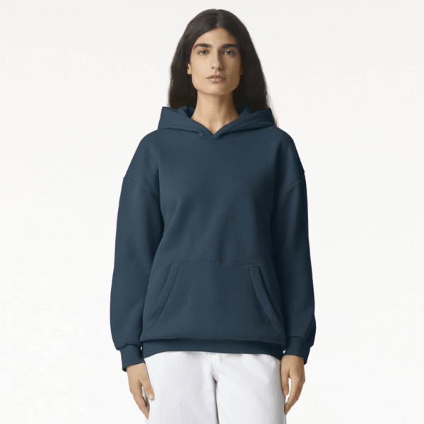 American Apparel Reflex Fleece Unisex Hooded Sweat Sea Blue
