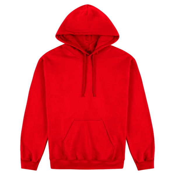 Gildan Softstyle Youth Hooded Sweatshirt Red
