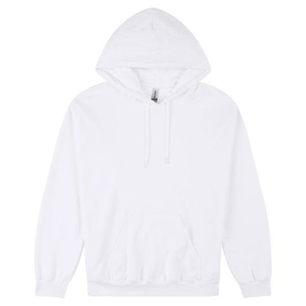 Gildan Softstyle Youth Hooded Sweatshirt White